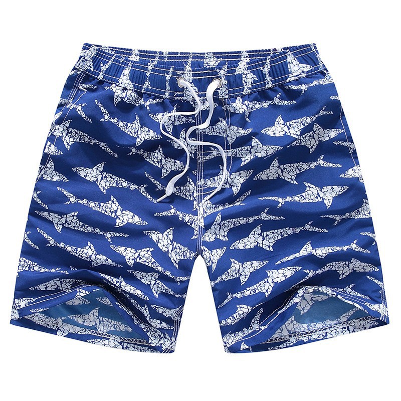 Children's beach pants, medium and large children's outdoor quick-drying pants, foreign trade five-point shorts, beach swimming leisure