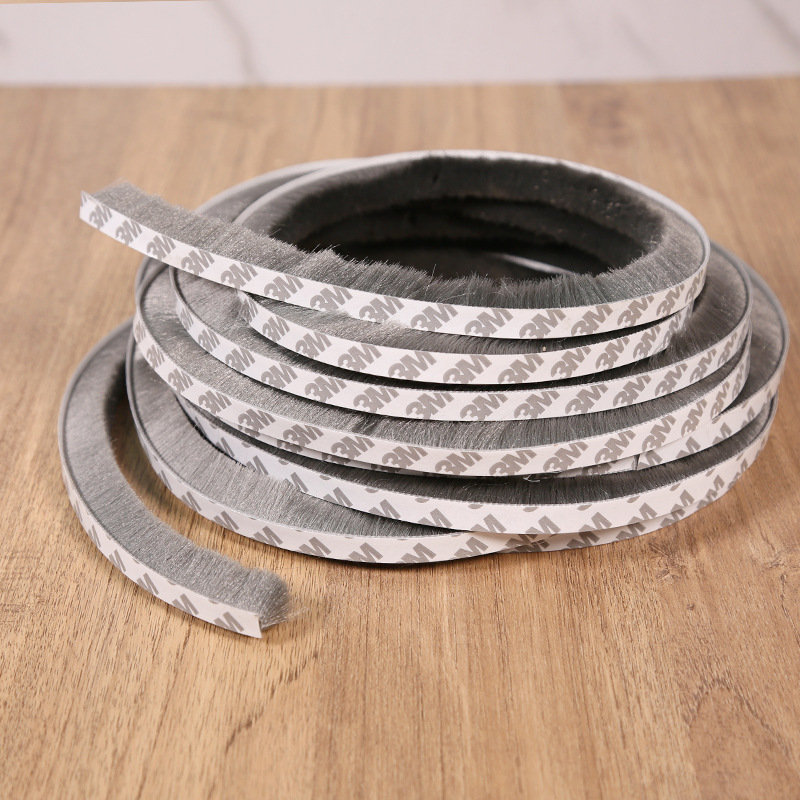 Window seal strip door and window seal strip sliding door anti-collision strip window windproof heat insulation sound insulation strip self-adhesive wool strip