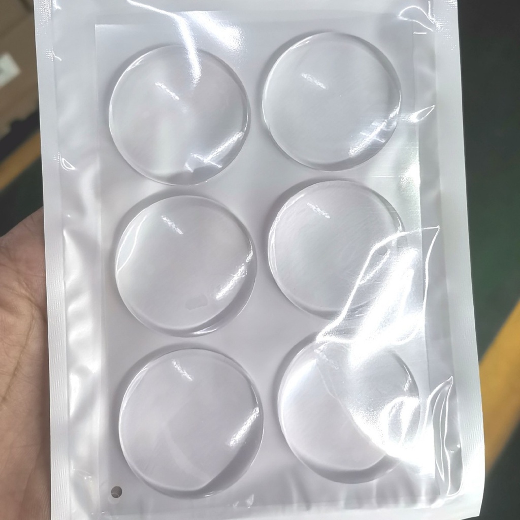 Cross-border wholesale door handle silicone soft glue anti-collision wall sticker door rear furniture refrigerator door anti-collision pad anti-collision