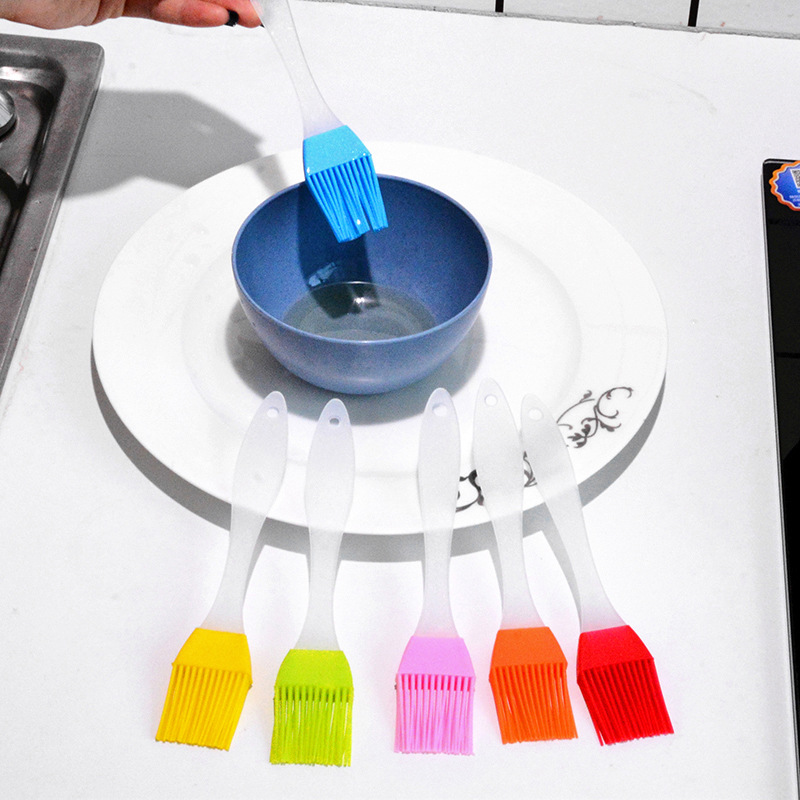 Silicone oil brush, high temperature resistant baking and barbecue brush, split oil brush, cake cream barbecue brush, butter brush