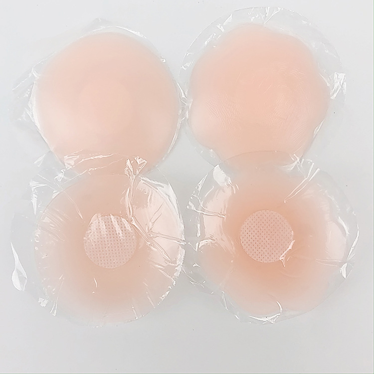 Latex patch silicone latex patch women's anti-convex breast pad nipple patch anti-exposed areola patch invisible silicone chest pad chest patch