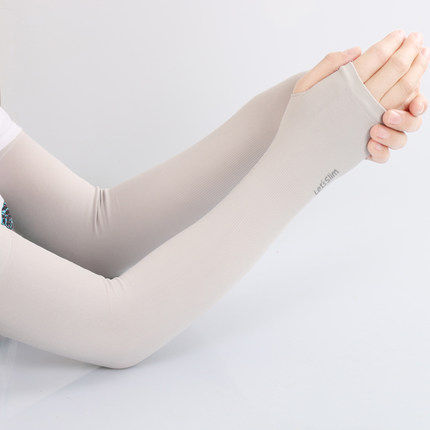 Ice sleeve sunscreen ice silk sleeve cover summer manufacturer found sunscreen breathable sleeve exposed fingers anti-silver ice sleeve
