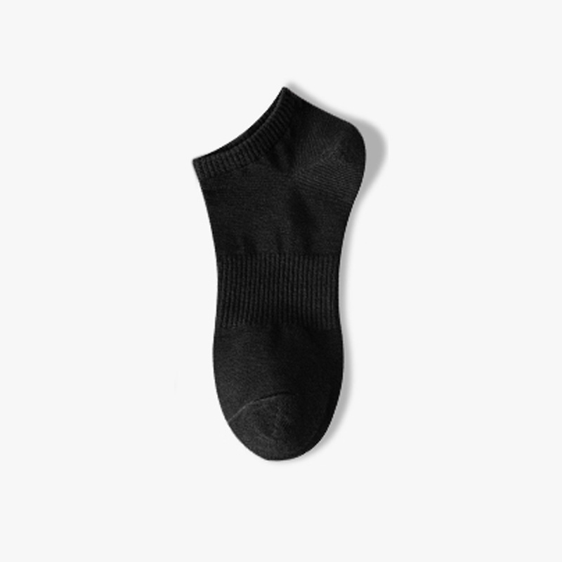 Socks for men's summer thin breathable pure cotton socks for women sweat-absorbing and odor-proof sports mid-tube socks wholesale Zhuji socks industry